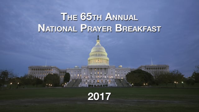 National Prayer Breakfast 2017