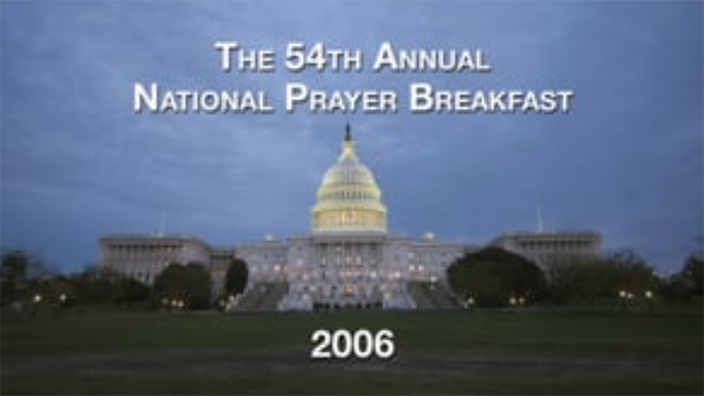 National Prayer Breakfast 2006