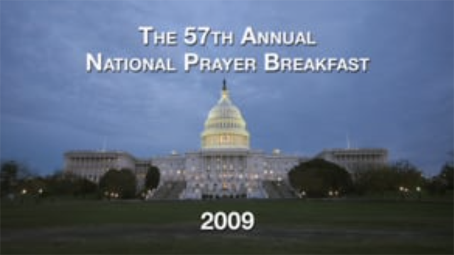 National Prayer Breakfast 2009