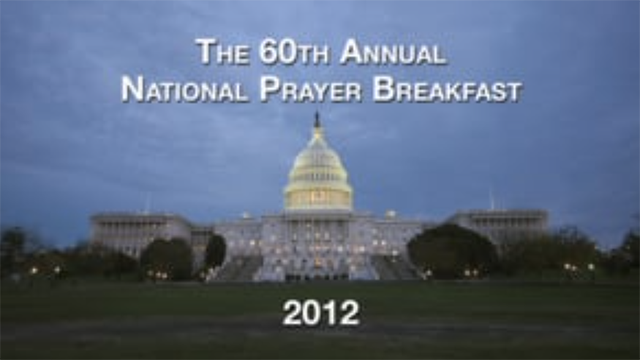 National Prayer Breakfast 2012