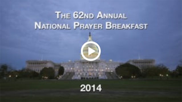 National Prayer Breakfast 2014